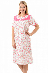 Женская ночная сорочка М-50 Розовая