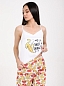 Женская пижама Banana (топ и брюки) / Hot Story