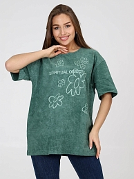 Женская футболка М-931 / Изумруд