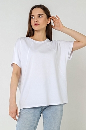 Женская футболка Гретта-3 / Белая